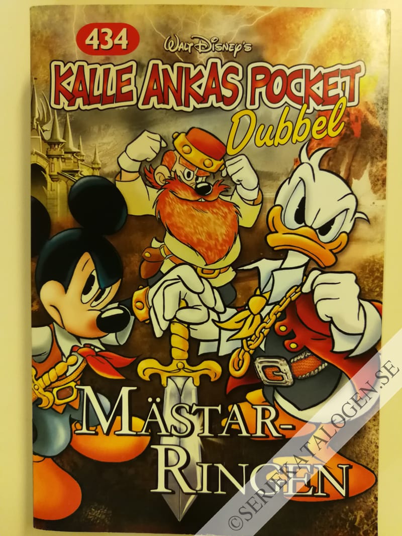 Framsida på Kalle Ankas pocket #434 - Mästarringen (2014)