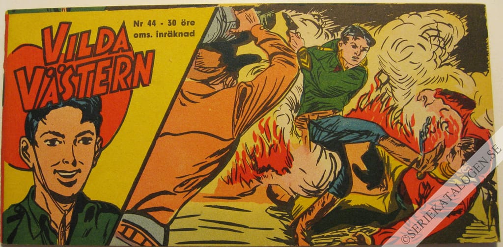 Framsida på Vilda Västern #44 (1961)