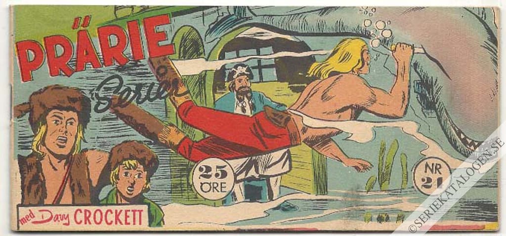 Framsida på Prärie-serier #24 (1959)
