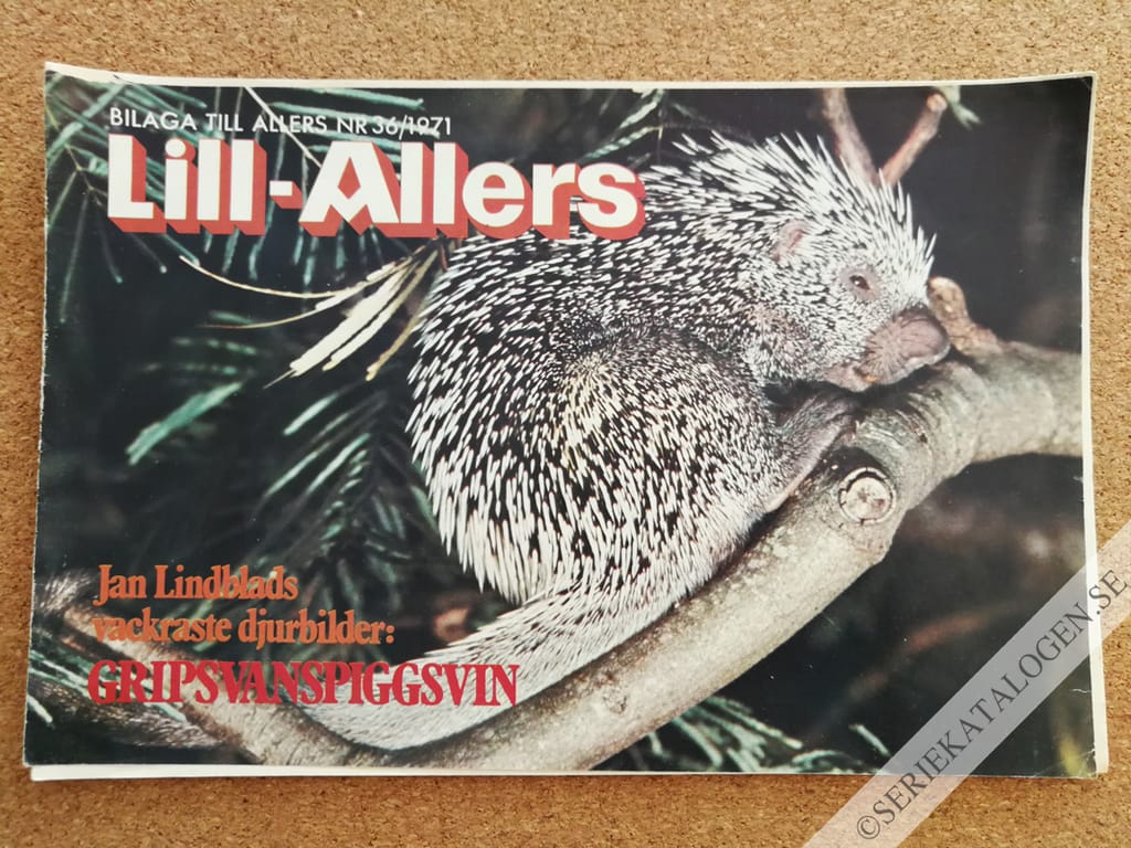 Framsida på Lill-Allers #36 (1971)