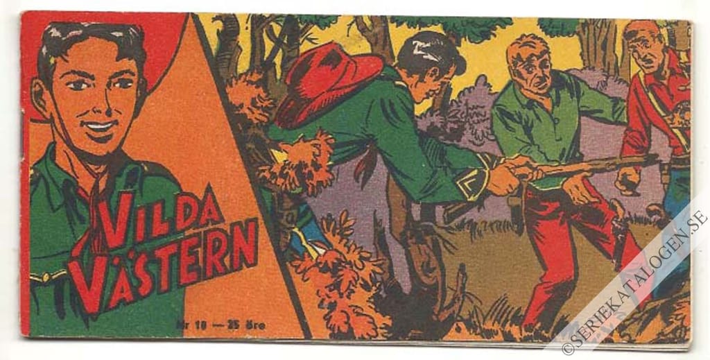 Framsida på Vilda Västern #10 (1957)