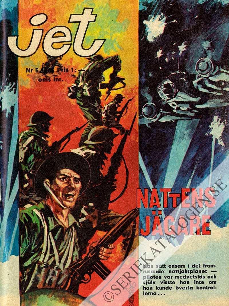 Framsida på Jet Nattens jägare (1966)