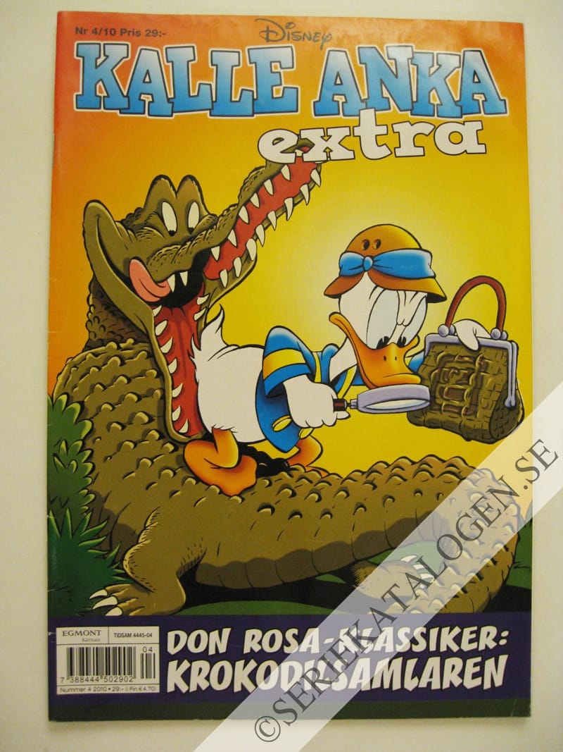 Framsida på Kalle Anka Extra #4 (2010)