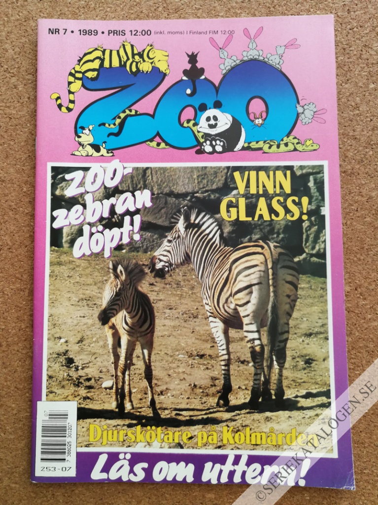 Framsida på Zoo #7 (1989)