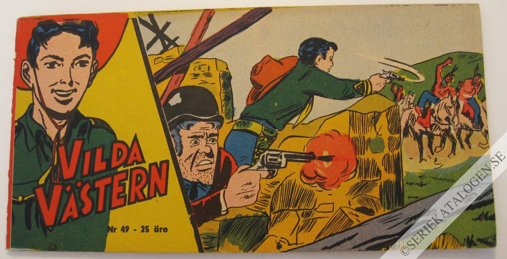 Framsida på Vilda Västern #49 (1959)