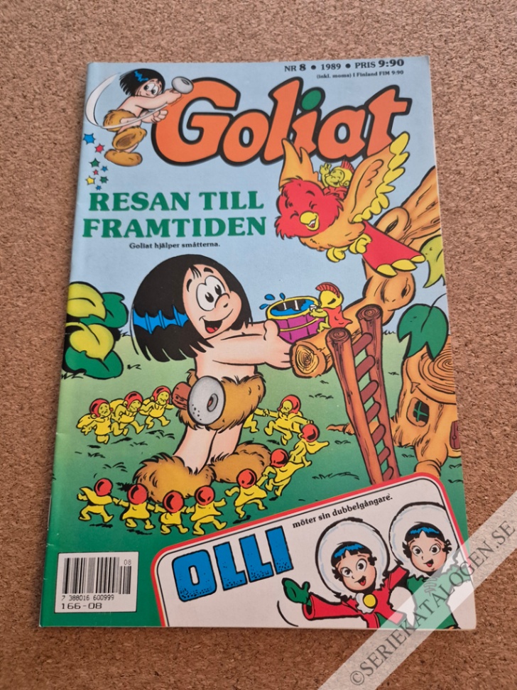 Framsida på Goliat #8 (1989)