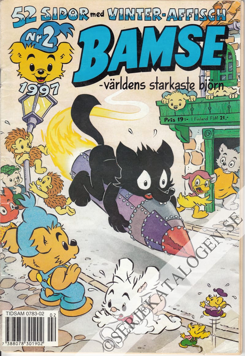 Framsida på Bamse #2 (1997)