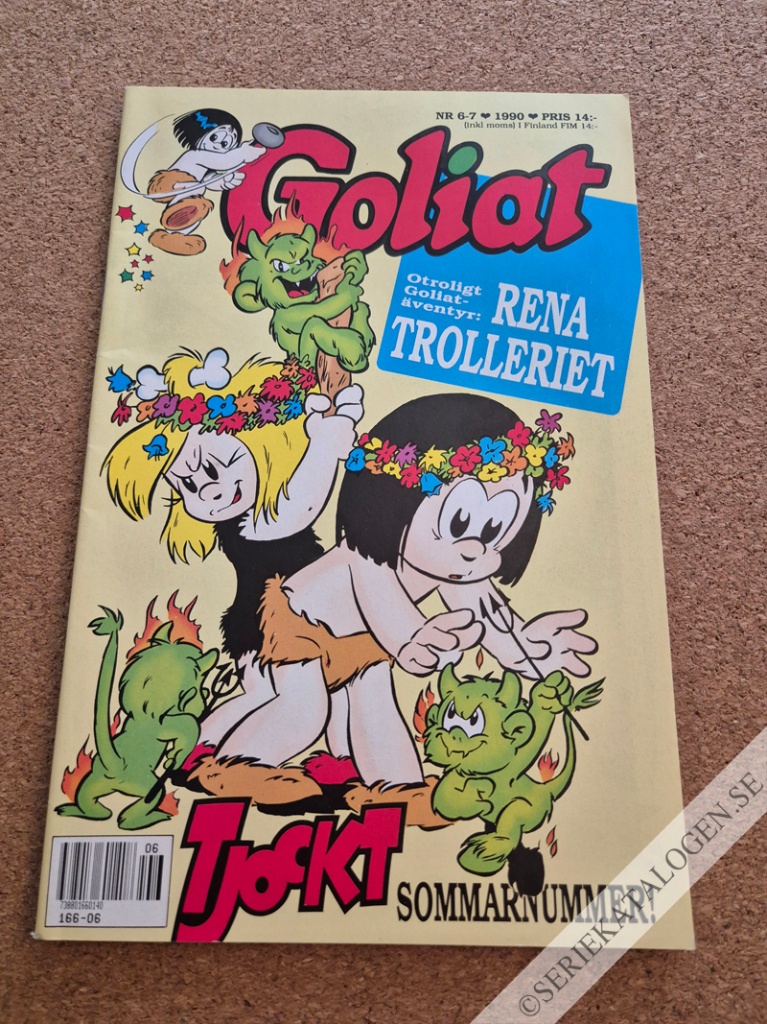 Framsida på Goliat #6-7 (1990)
