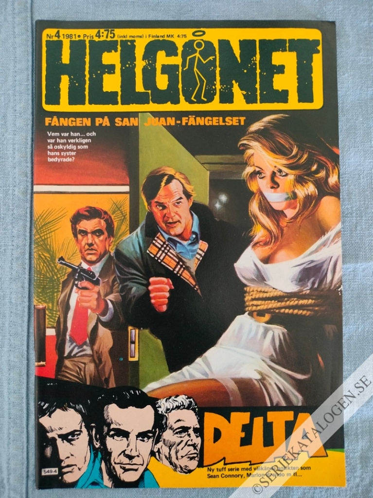 Framsida på Helgonet #4 (1981)