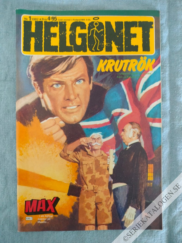 Framsida på Helgonet #1 (1982)