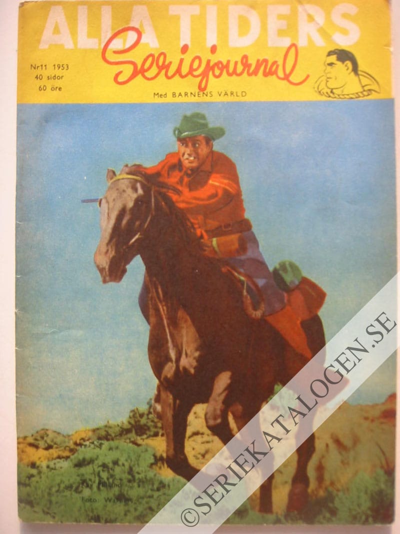 Framsida på Alla tiders seriejournal #11 (1953)