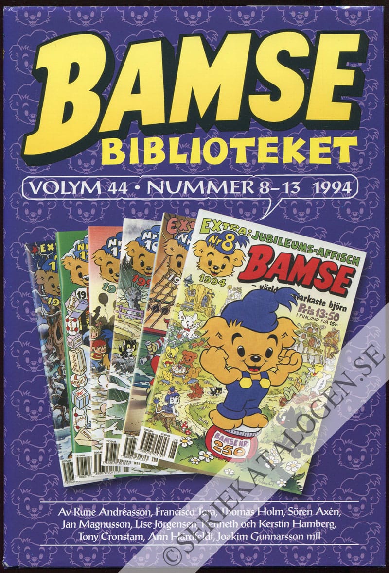 Framsida på Bamsebiblioteket #44 (2011)
