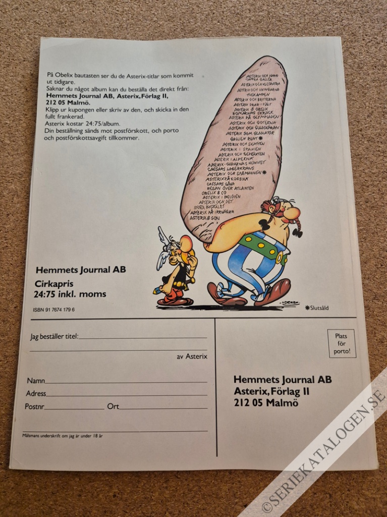Baksida på Gudarnas hemvist (1985)