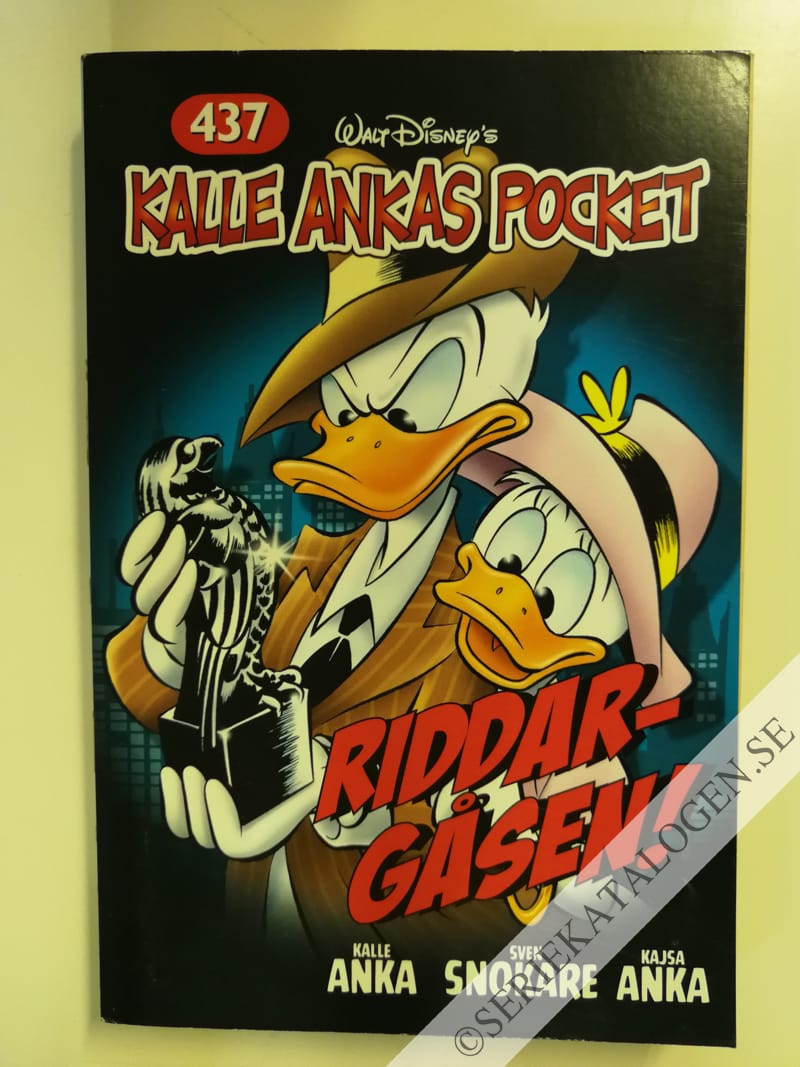 Framsida på Kalle Ankas pocket #437 - Riddargåsen! (2015)