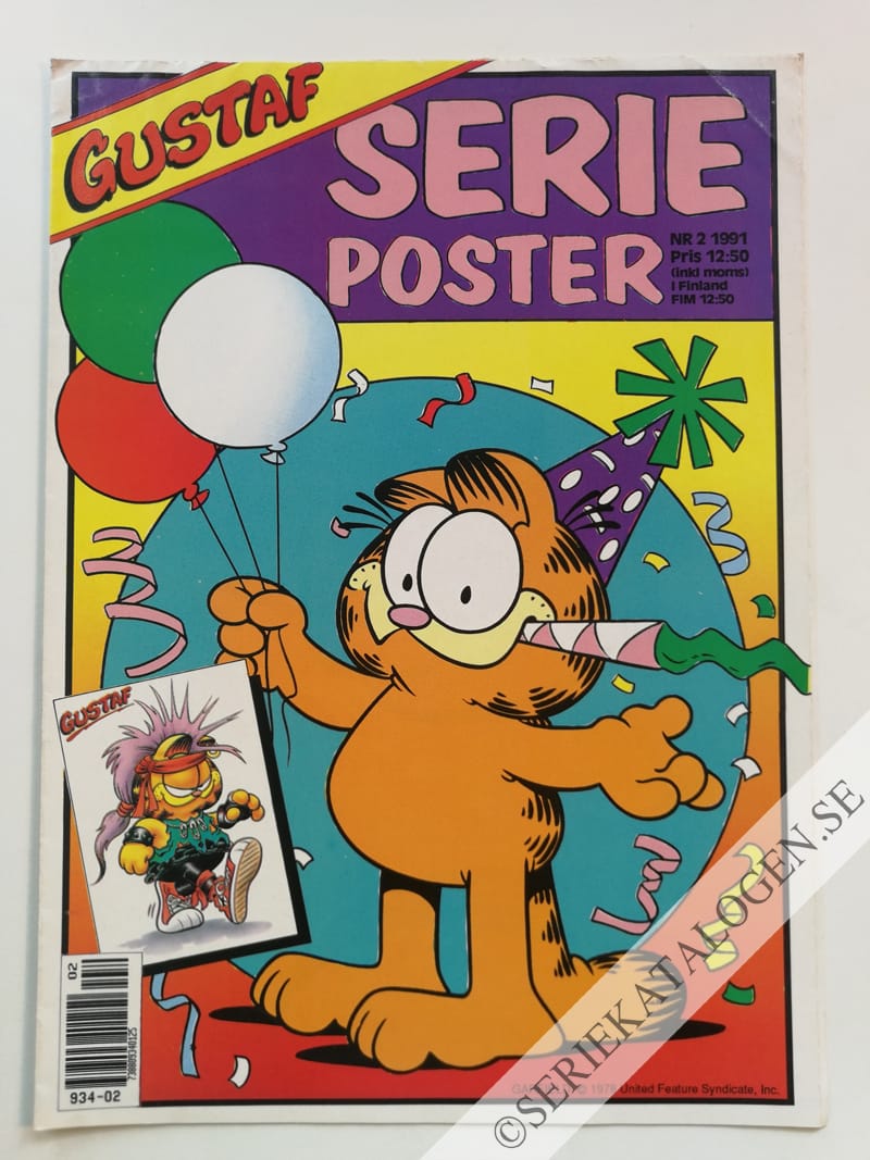 Framsida på Serieposter Gustaf (1991)