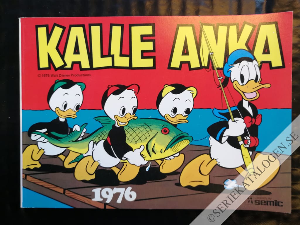 Framsida på Kalle Ankas julbok # (1975)