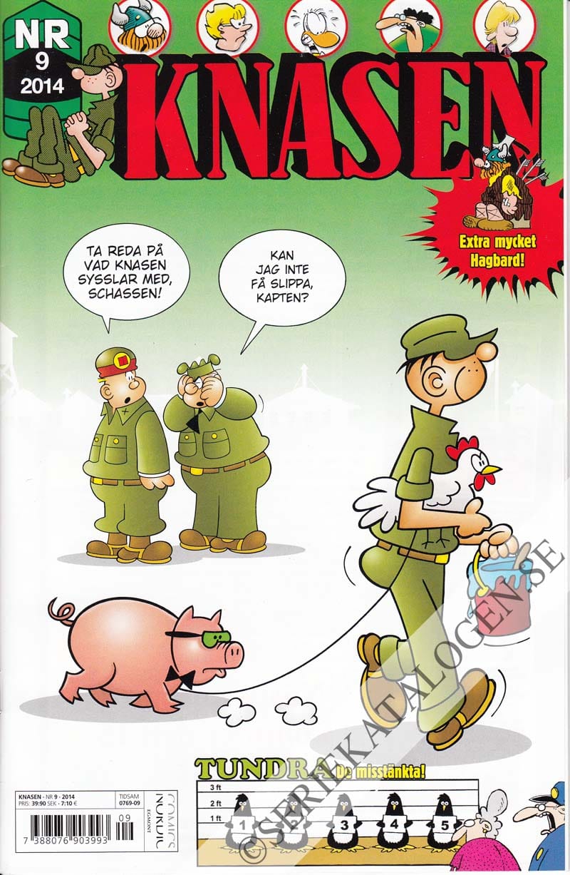 Framsida på Knasen #9 (2014)