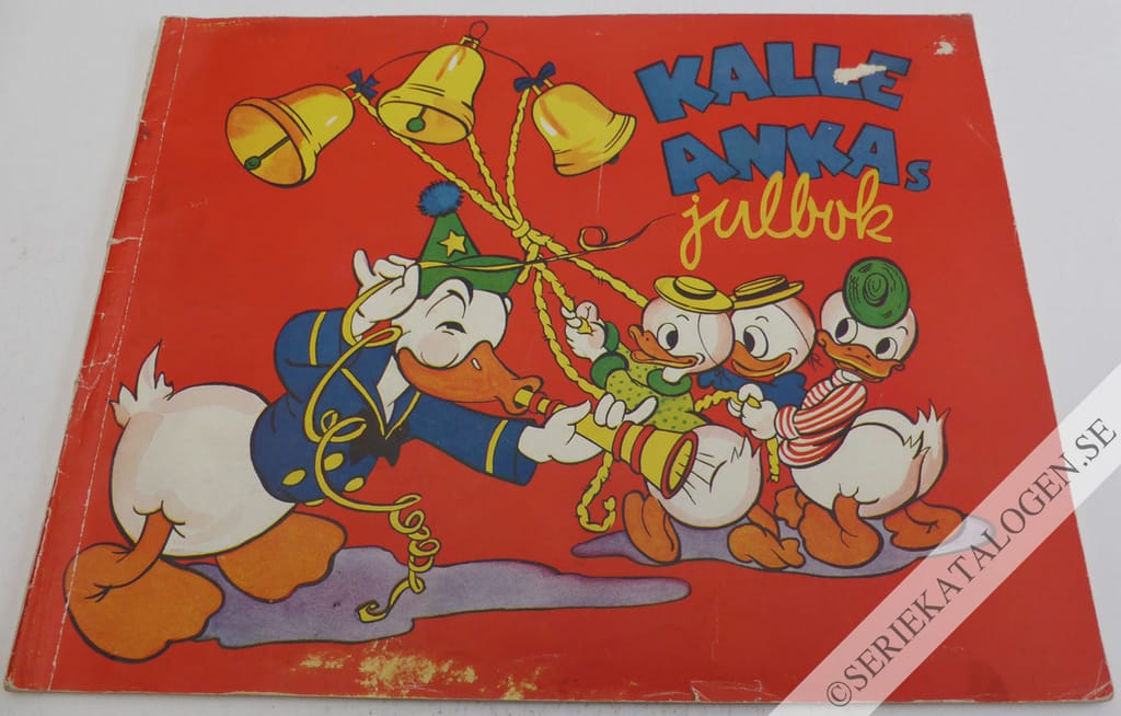 Framsida på Kalle Ankas julbok # (1945)