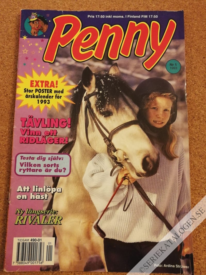 Framsida på Penny #1 (1993)