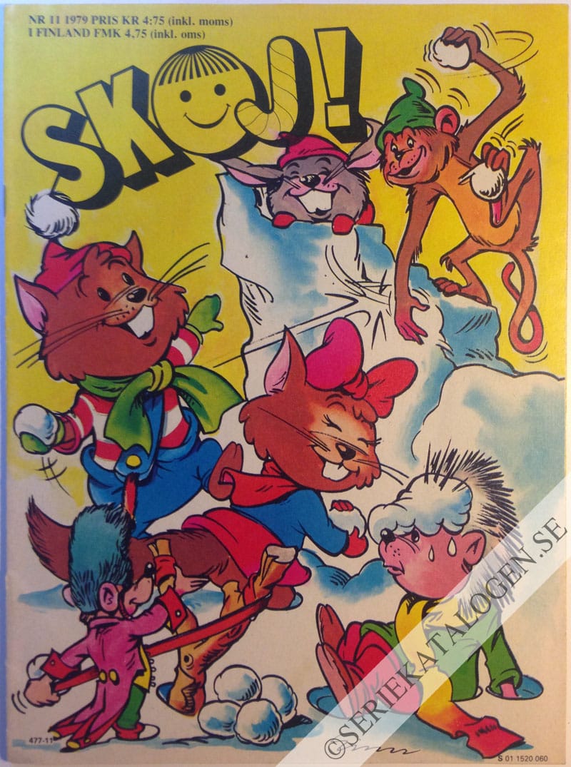 Framsida på Skoj #11 (1979)