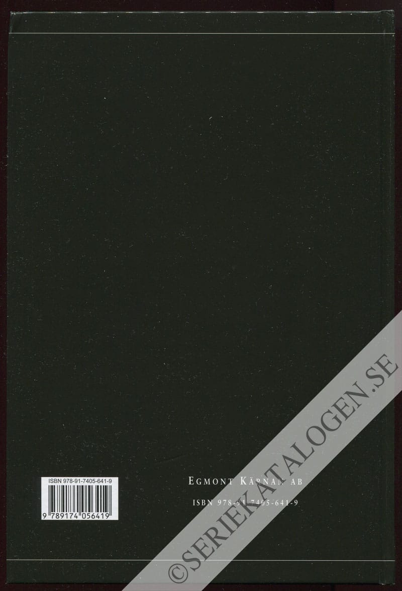 Baksida utan skyddsomslag (2012)