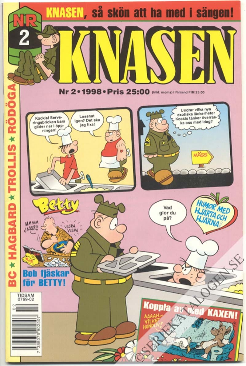 Framsida på Knasen #2 (1998)