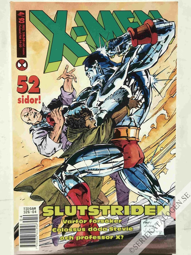 Framsida på X-Men #4 (1993)