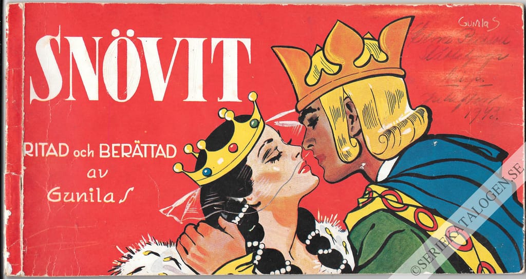 Framsida på Snövit # (1943)