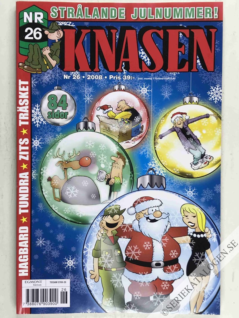 Framsida på Knasen #26 (2008)