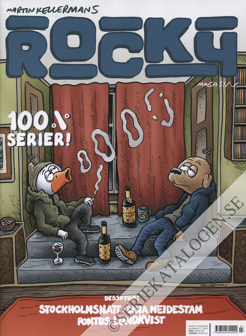 Framsida på Martin Kellermans Rocky #3 (2013)