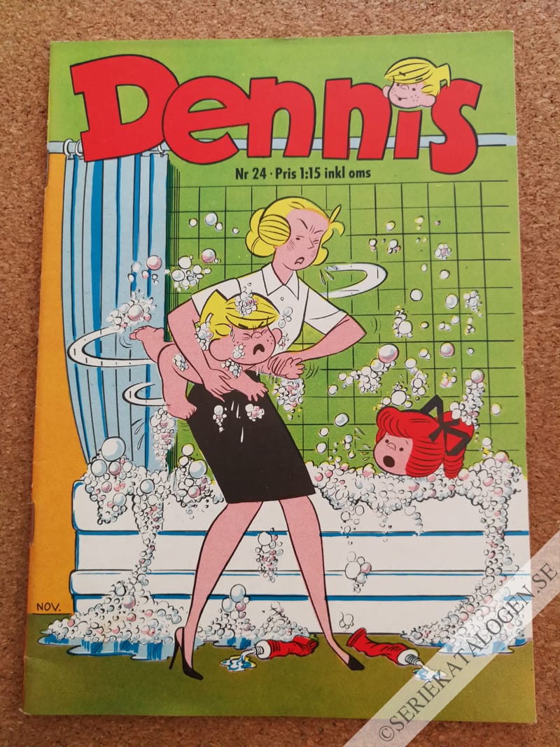 Framsida på Dennis #24 (1968)