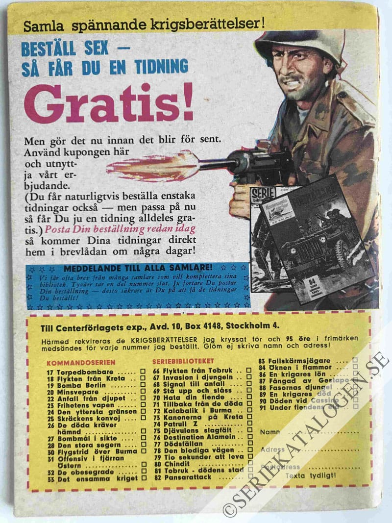 Baksida på Luftens hämnare (1964)