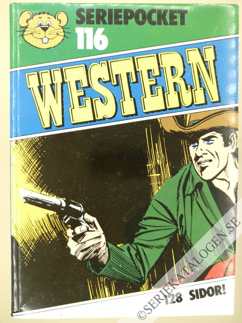 Framsida på Seriepocket #116 - Western (1982)