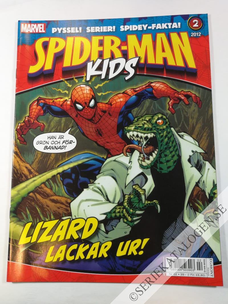 Framsida på Spider-Man Kids #2 (2012)