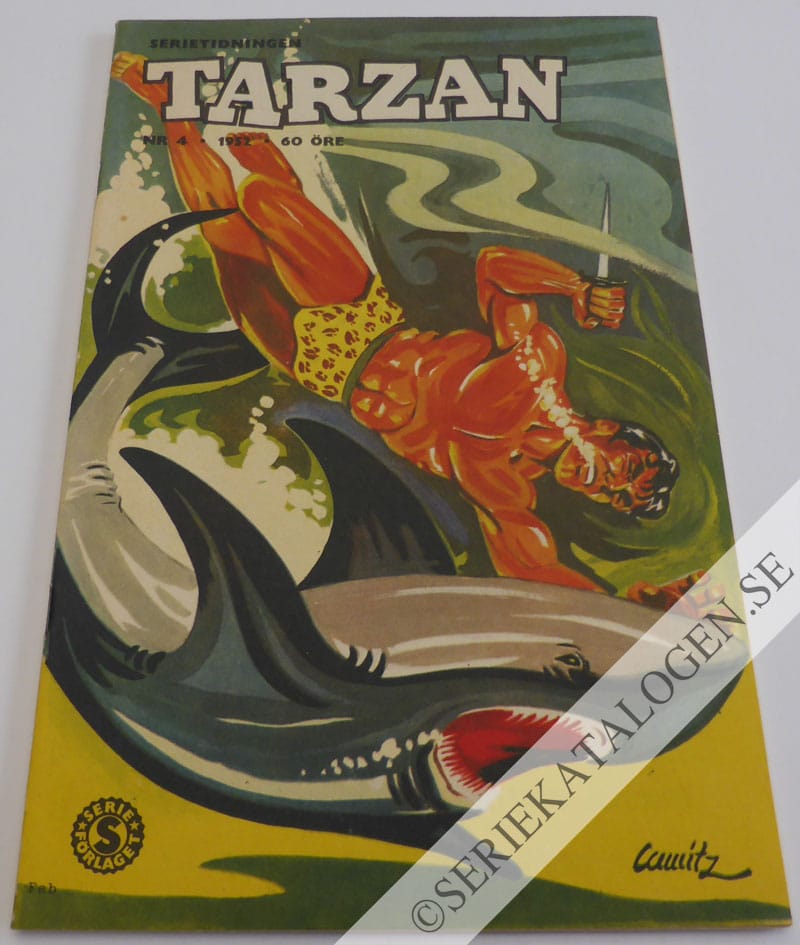 Framsida på Tarzan #4 (1952)