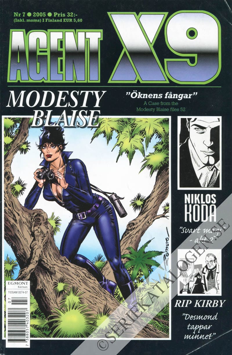 Framsida på Agent X9 #7 (2005)