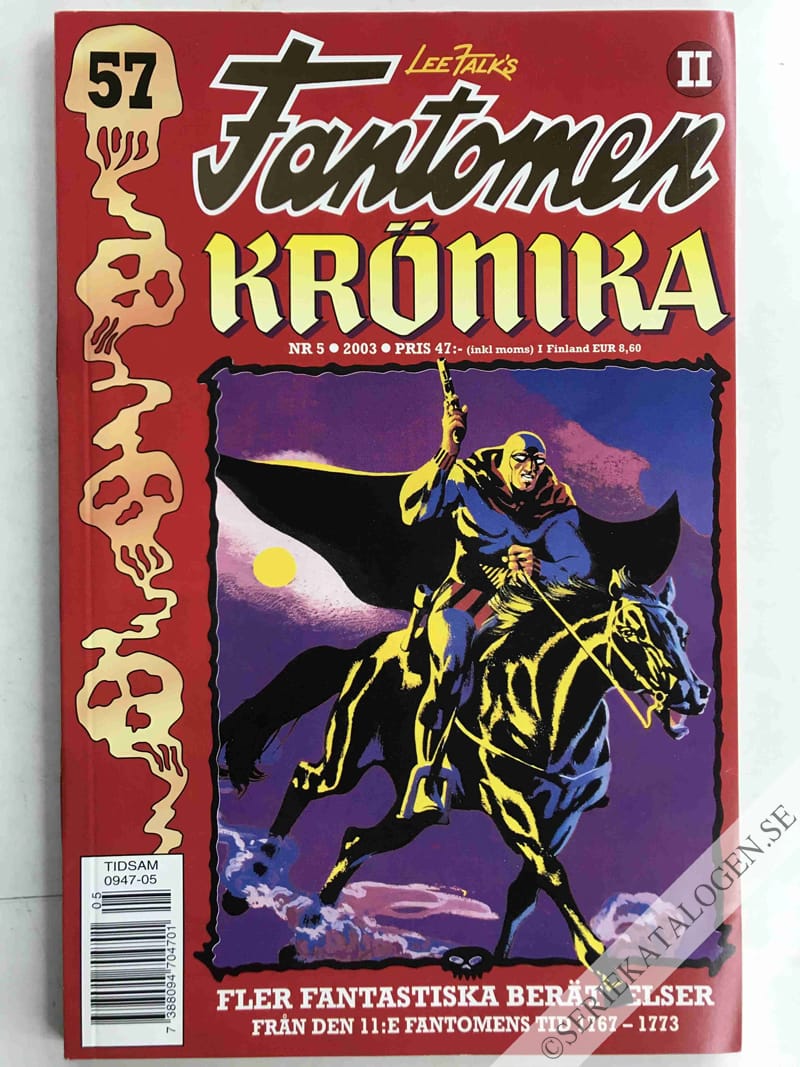 Framsida på Fantomen Krönika #5 (2003)