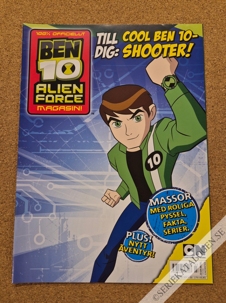 Framsida på Ben 10 magasin! #3 (2011)
