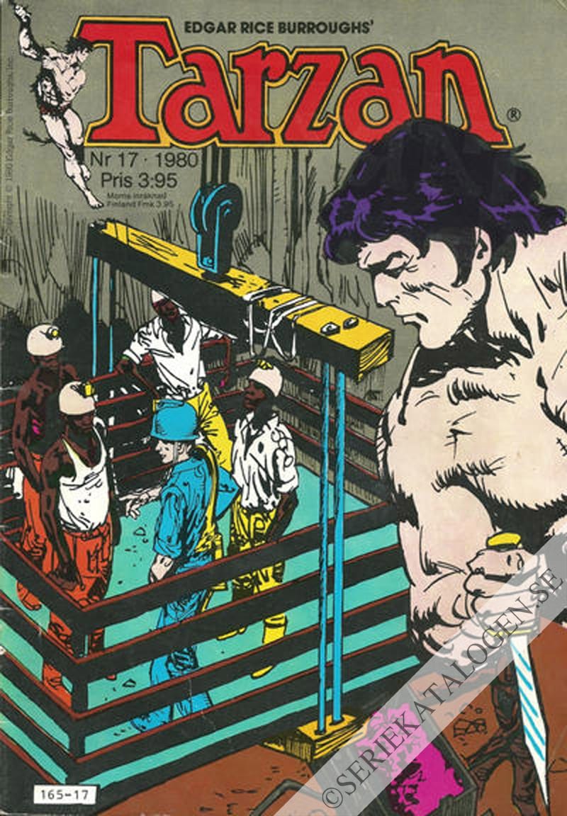 Framsida på Tarzan #17 (1980)