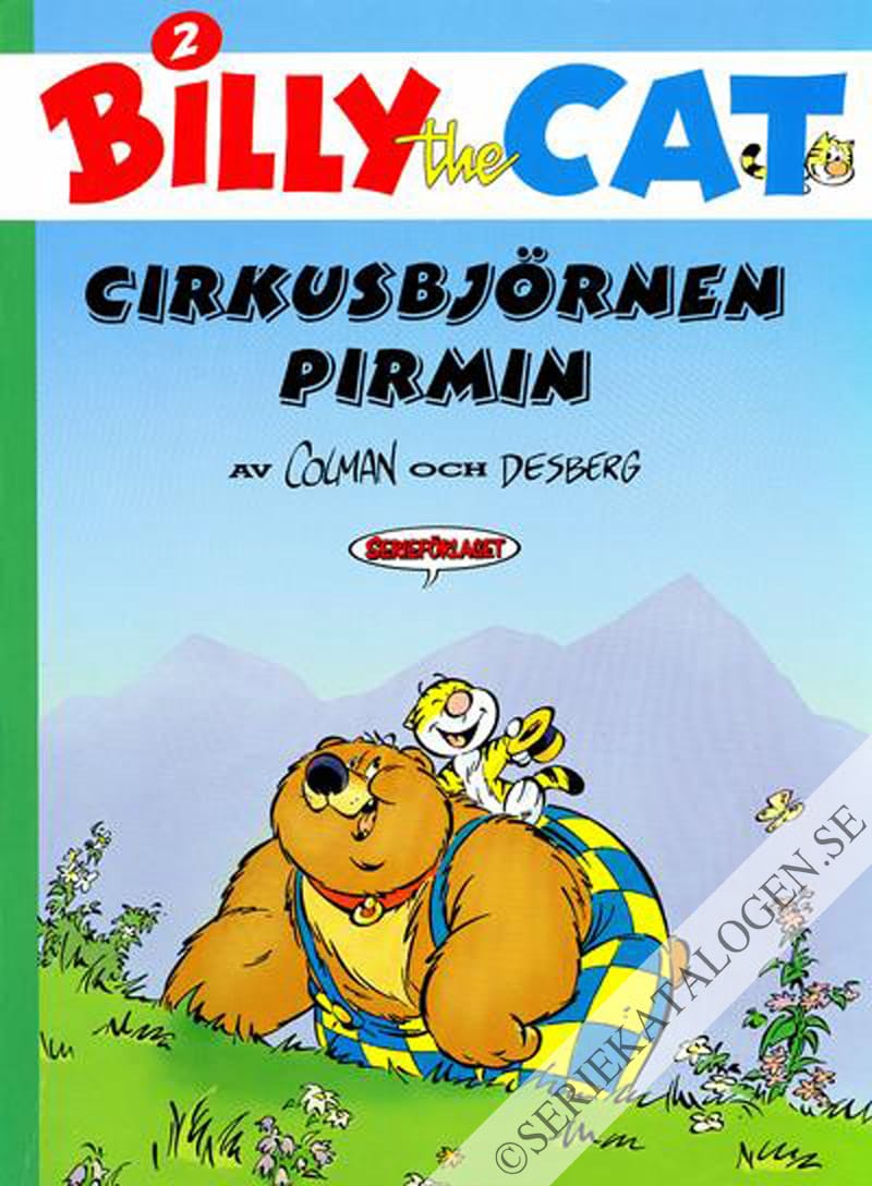 Framsida på Billy the cat Cirkusbjörnen Pirmin (1993)