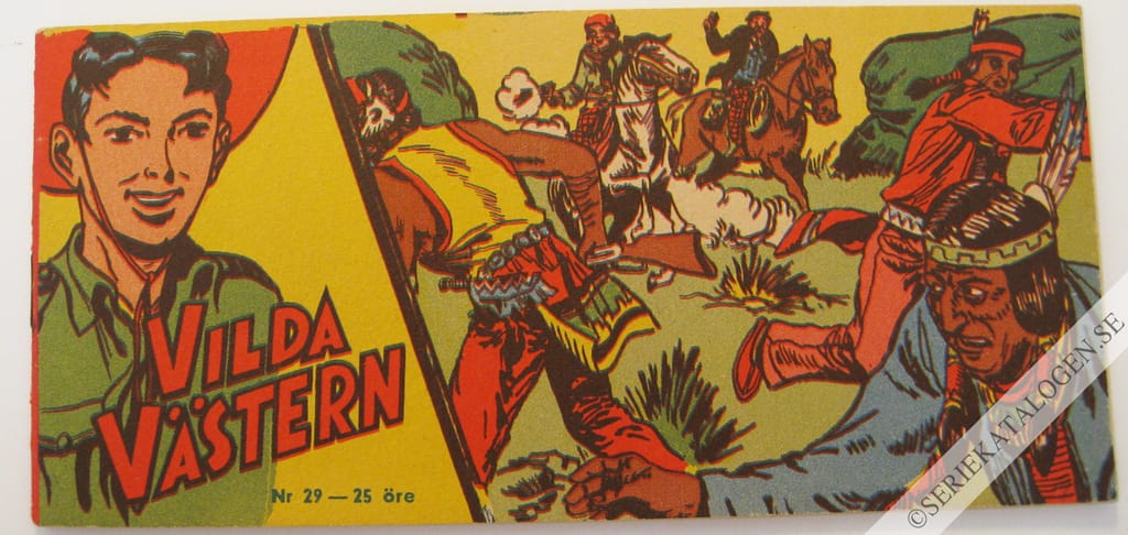 Framsida på Vilda Västern #29 (1956)
