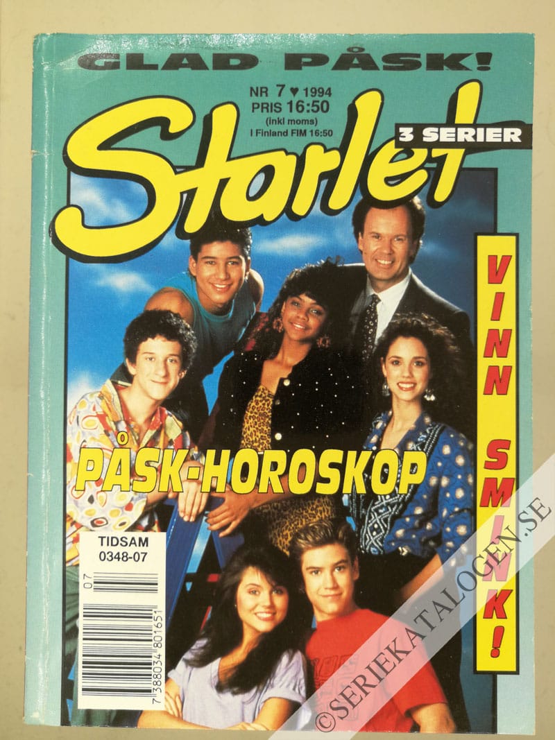 Framsida på Starlet #7 (1994)