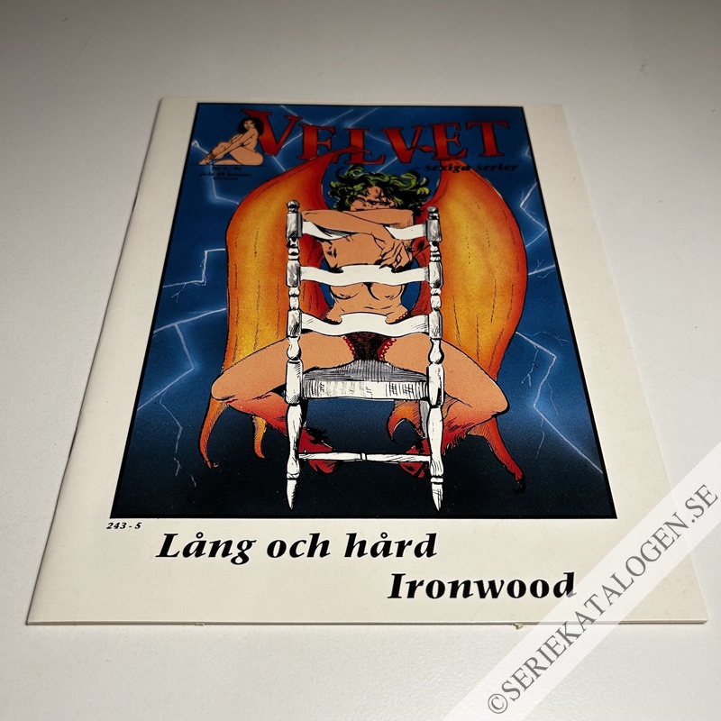 Framsida på Velvet - sexiga serier Lång och hård/Ironwood (1991)