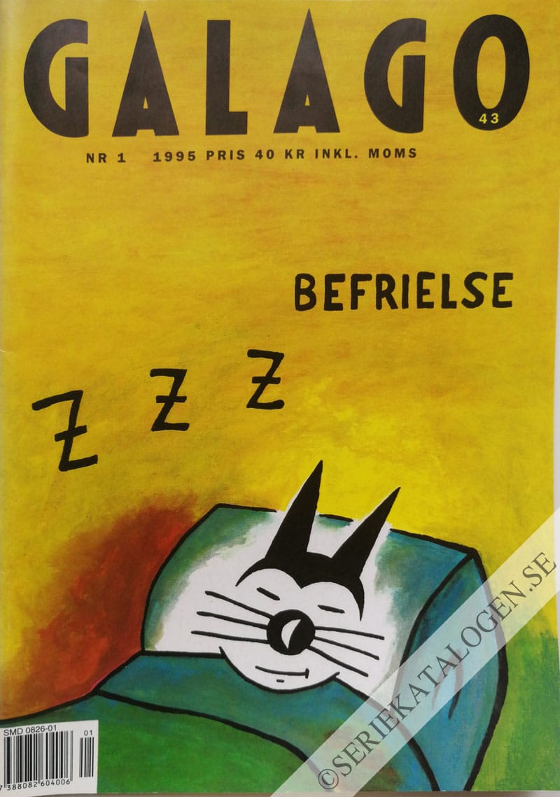 Framsida på Galago #1 (1995)