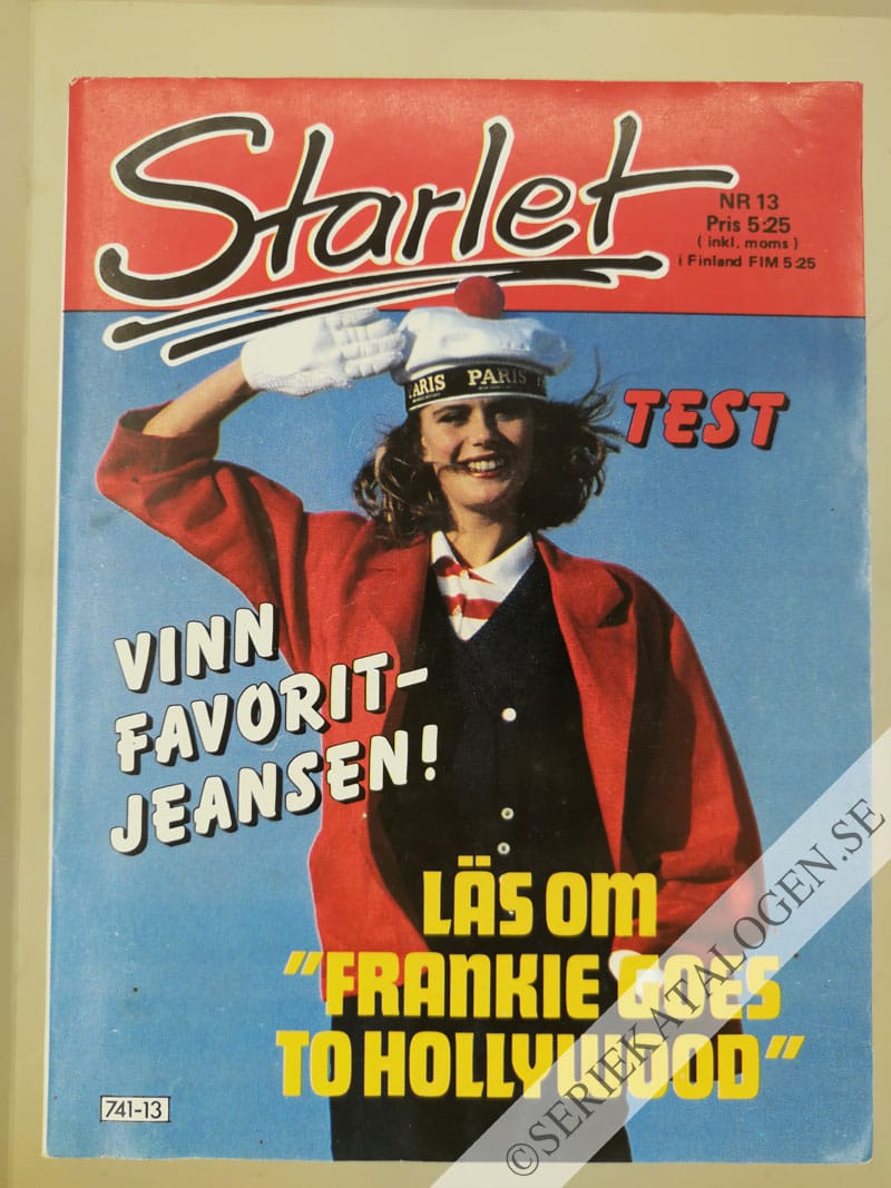 Framsida på Starlet #13 (1985)