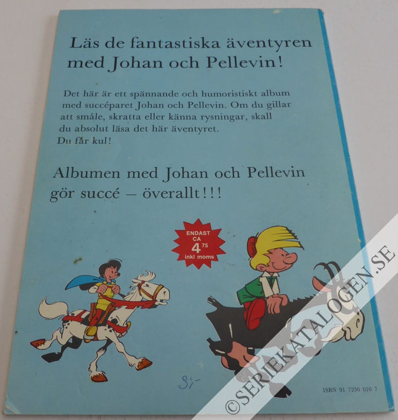 Baksida på Vilden i Klippiga skogen (1973)