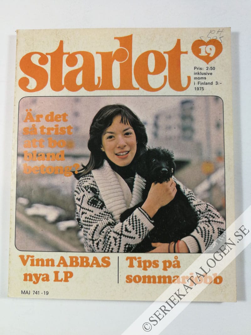 Framsida på Starlet #19 (1975)