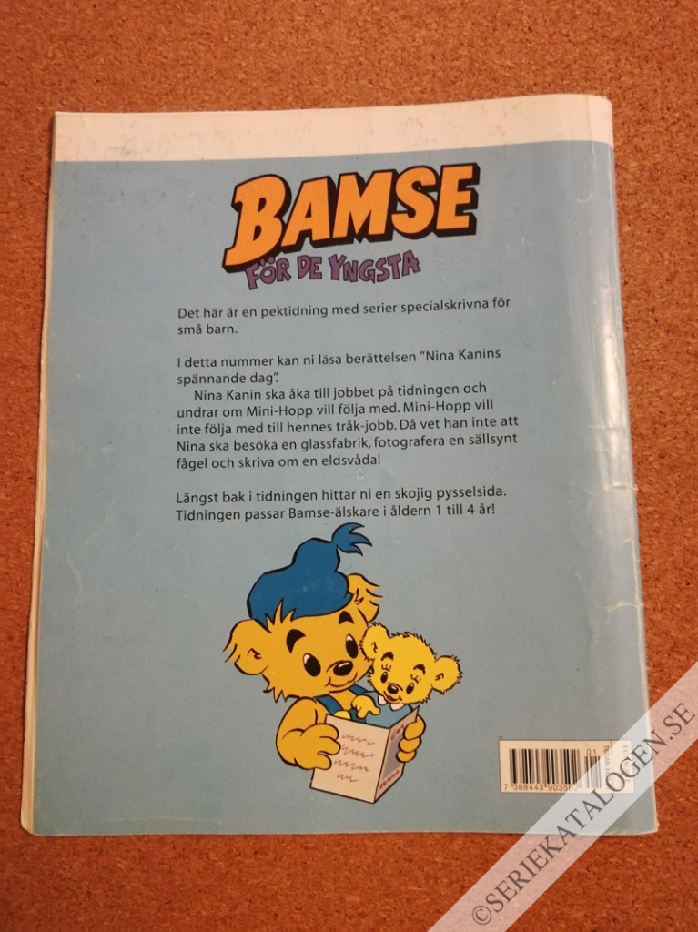 Baksida på Nina Kanins spännande dag (2015)