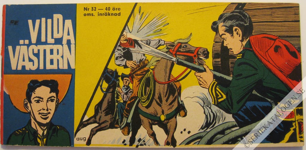 Framsida på Vilda Västern #32 (1964)