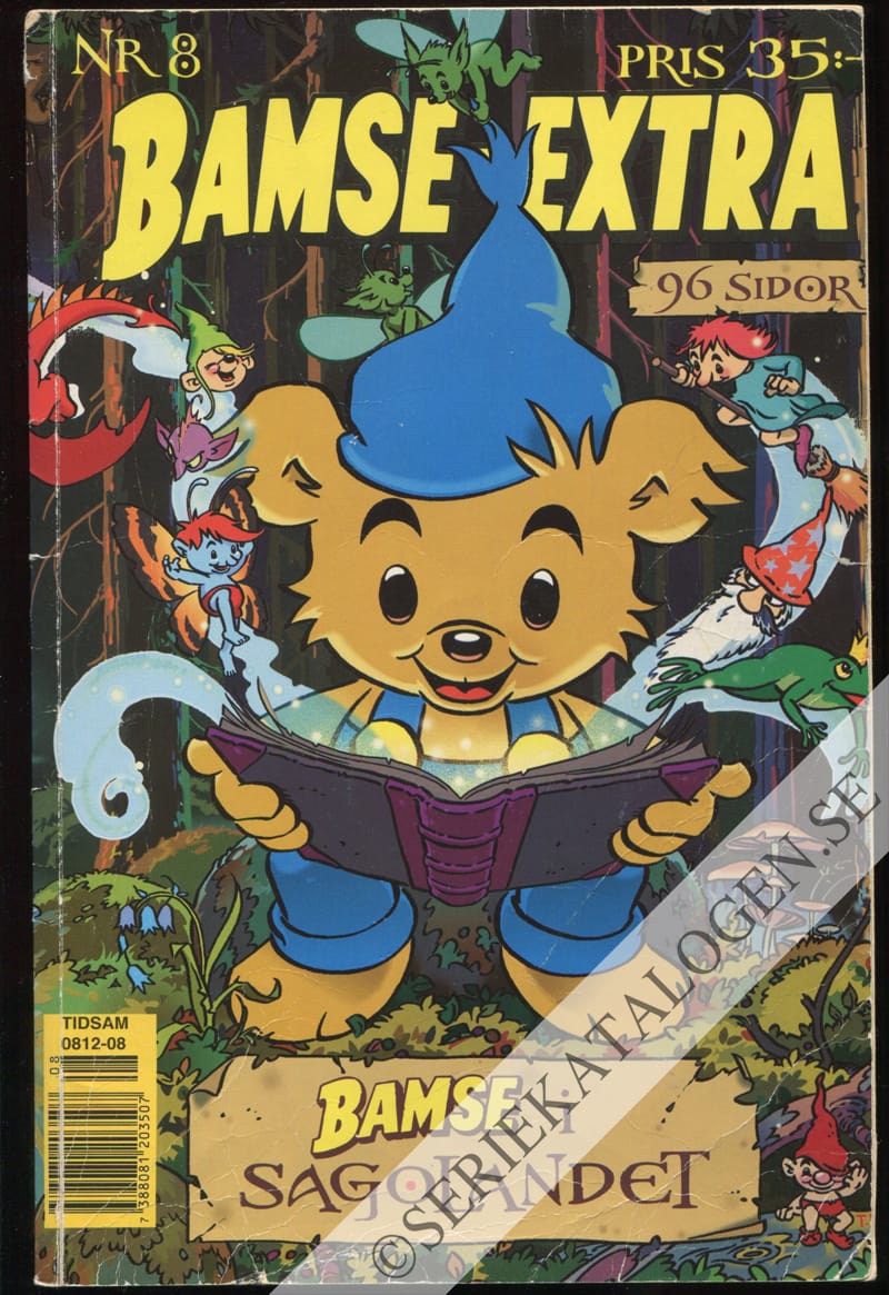 Framsida på Bamse-extra Bamse i Sagolandet (1997)